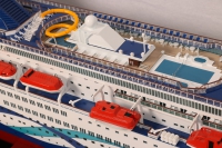 custom made model of 207m cruiseship